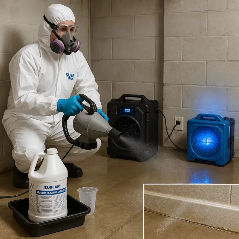 Sanitization and Odor Removal process in Mohall, ND