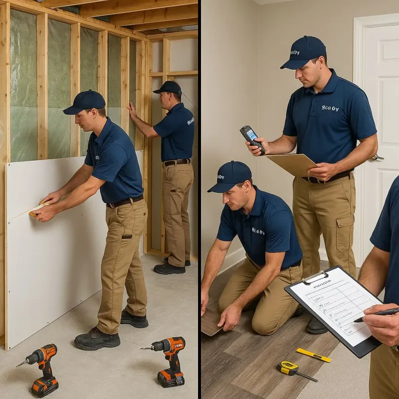 Repairs and Reconstruction process in Mohall, ND