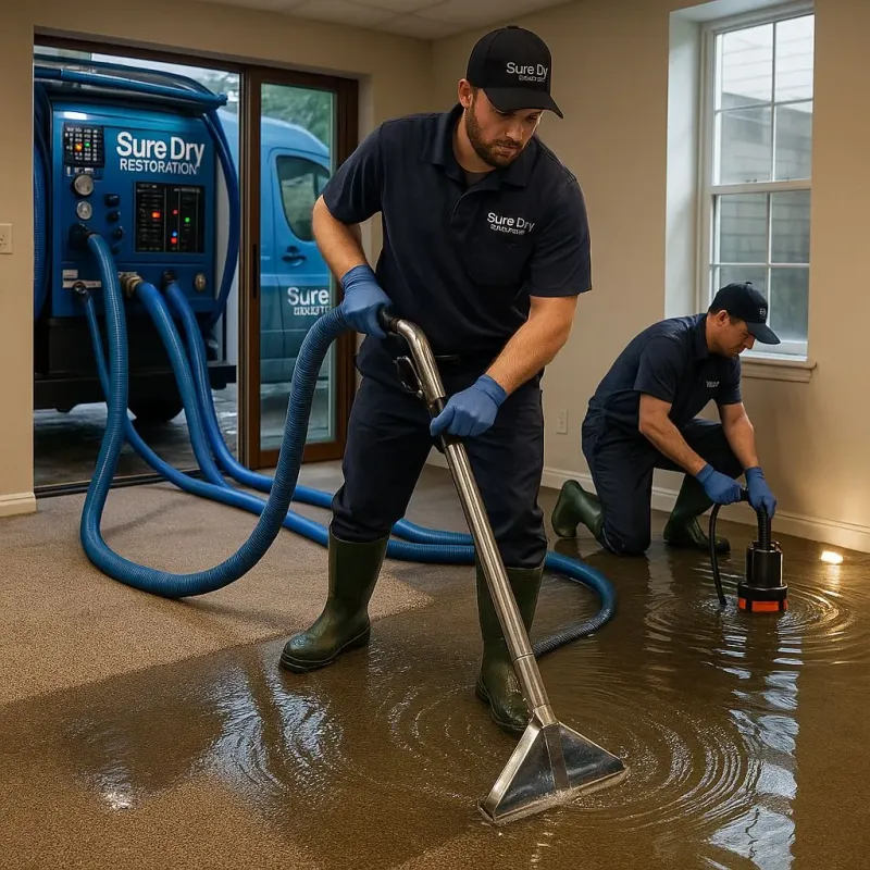 Water Extraction and Removal process in Mohall, ND